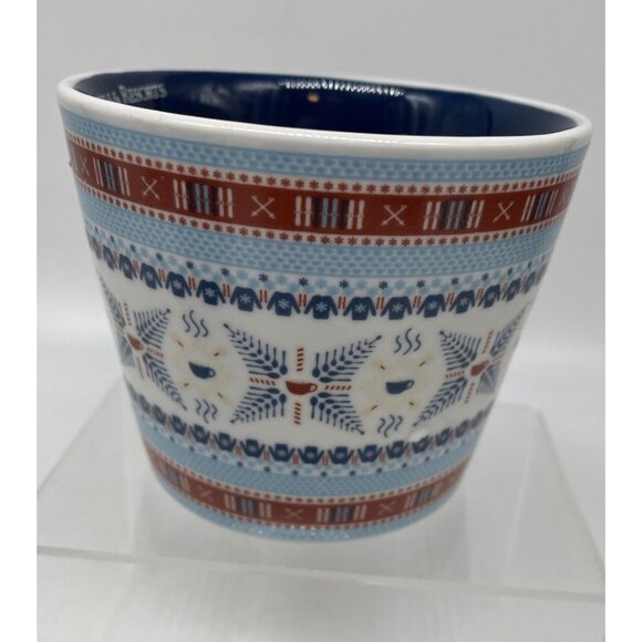 Omni Hotels & Resorts Set 2 Honey & Hank Coffee Tea Mugs Cups Fair Isle Pattern - Picture 4 of 10